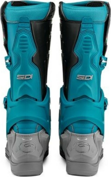 Cizme Moto MX/Enduro Crossair Grey/Petrol, 3