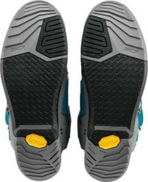 Cizme Moto MX/Enduro Crossair Grey/Petrol, 9