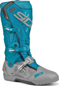 Cizme Moto MX/Enduro Crossair Grey/Petrol