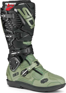 Cizme Moto MX/Enduro Crossfire 3 SRS Army/Black 24