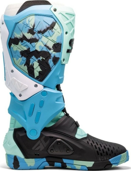 Cizme Moto Mx Enduro Crossair X Messy Cyan, 15