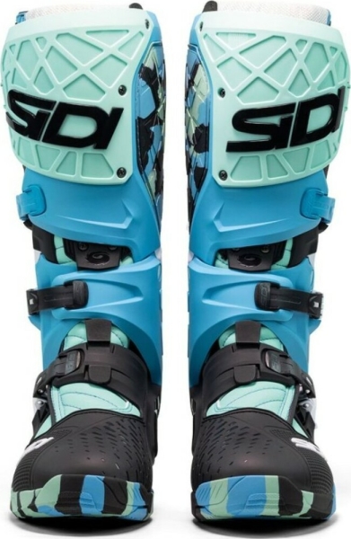 Cizme Moto Mx Enduro Crossair X Messy Cyan, 22