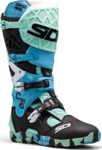 Cizme Moto Mx Enduro Crossair X Messy Cyan