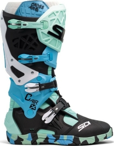 Cizme Moto Mx Enduro Crossair X Messy Cyan, 23