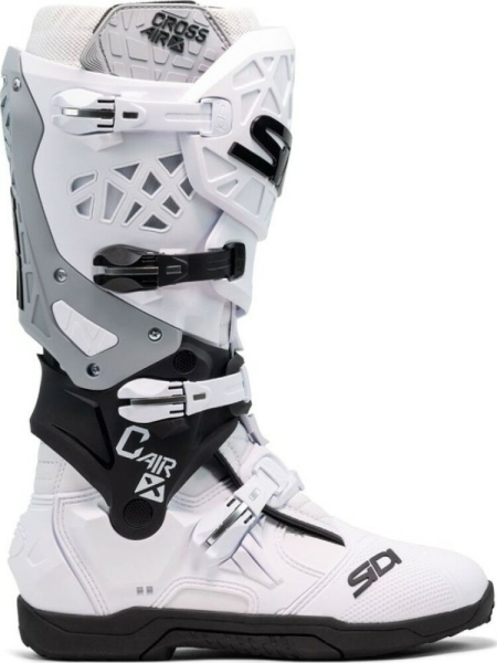 Cizme Moto Mx Enduro Crossair X White Black, 10