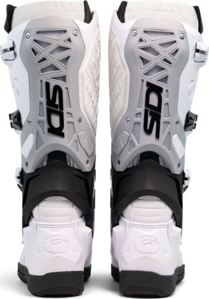 Cizme Moto Mx Enduro Crossair X White Black, 19