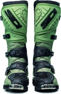 Cizme Moto MX Enduro Agueda Army Black, 10