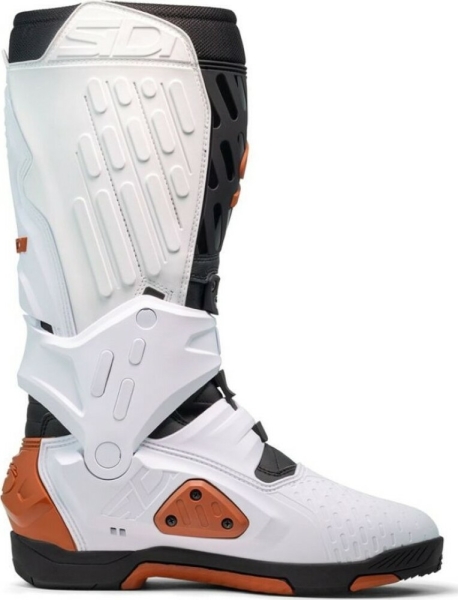 Cizme Moto MX Enduro Crossair White Black Bronze, 10
