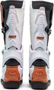 Cizme Moto MX Enduro Crossair White Black Bronze, 5