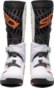 Cizme Moto MX Enduro Crossair White Black Bronze, 7