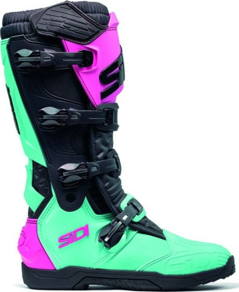 Cizme Moto MX Enduro X-Power SC Mint Black Pink, 8