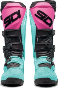 Cizme Moto MX Enduro X-Power SC Mint Black Pink, 17