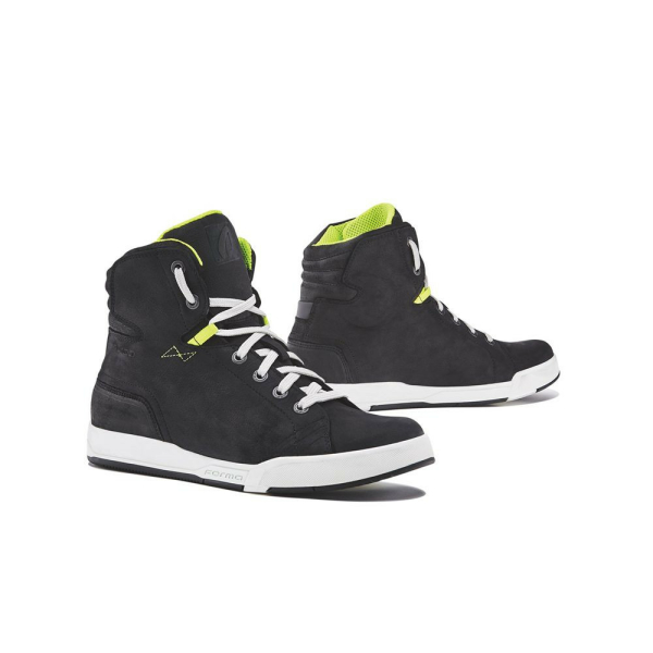 Cizme Moto Urban Swift Dry Waterproof Black/White, 3