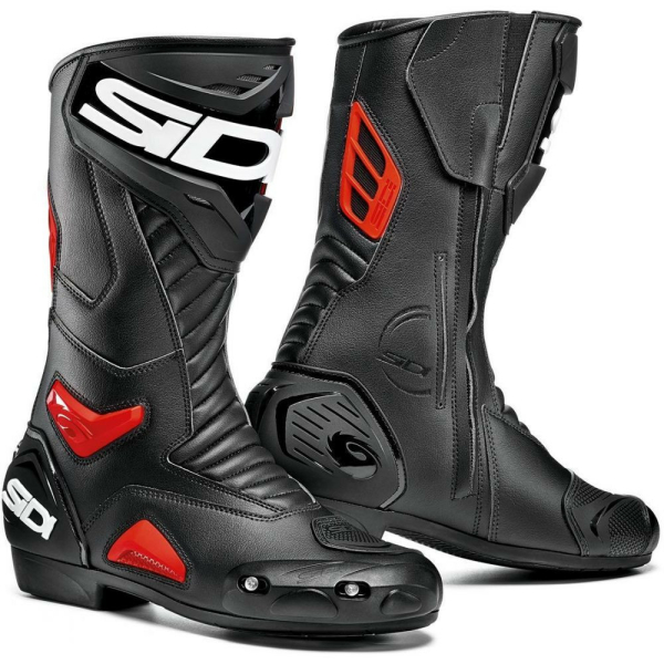Cizme Moto Performer Black-Red, 2