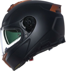 Casca Moto Full-Face N80-8 N-Com Classico Nobile 311 Black Ochre Matt 2025