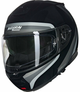 Casca Moto Flip-Up N100-6 Assoluto Black Silver 25