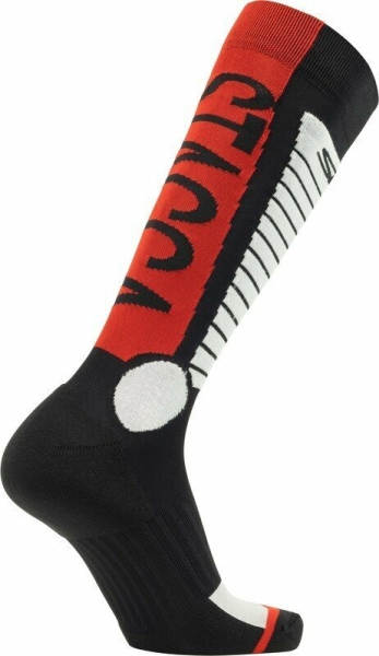 Sosete Moto MX/Enduro Rapidus Black/Grey/Red, 3