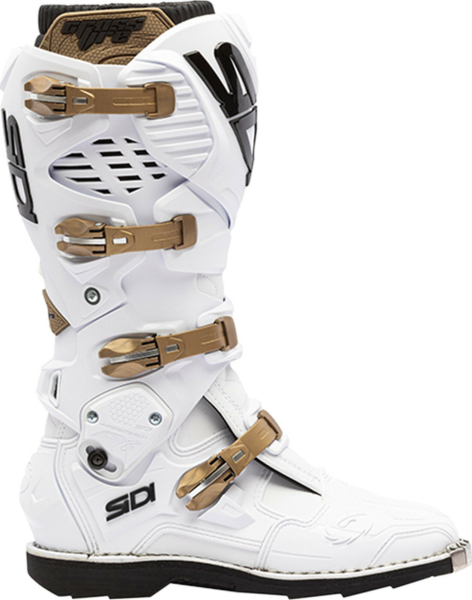 Cizme Moto MX/Enduro Crossfire 3 Alb/Maro, 10