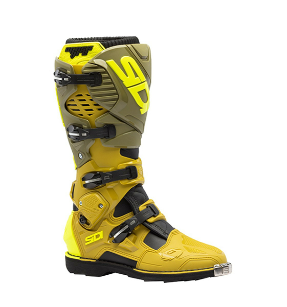 Cizme Moto MX/Enduro Crossfire 3 Galben/Verde, 2