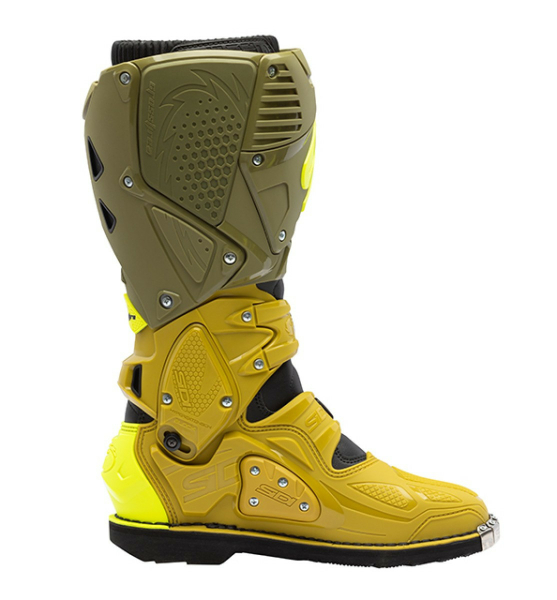 Cizme Moto MX/Enduro Crossfire 3 Galben/Verde, 7