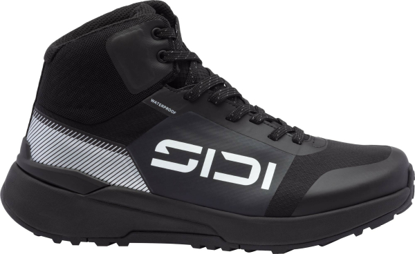 Ghete Moto Fluxx Mid WP Black, 11