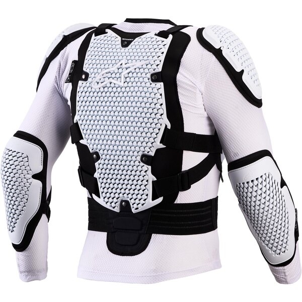Armura de protectie ALPINESTARS BIONIC ACTION V3 S Aluminiu/Negru/Rosu fluo, 5