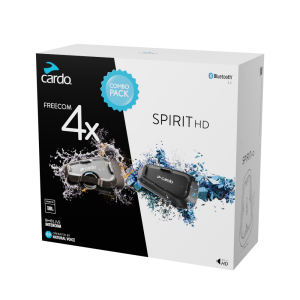 COMBO PACK Cardo FREECOM 4X + SPIRIT HD
