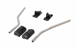 Kit montaj genti laterale Blaze Schwarz. Triumph Street Triple 765 (19-).