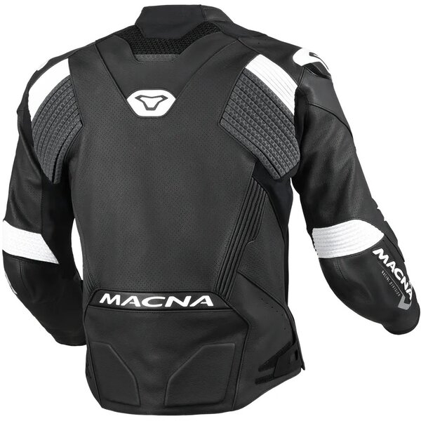 Geaca de piele sport MACNA BLITZ Negru 48, 7