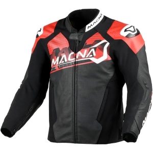 Geaca de piele sport MACNA BLITZ Negru 48, 4