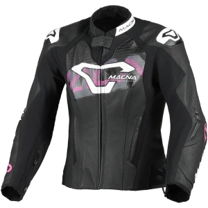 Geaca de piele sport dama MACNA BLITZ Negru 36