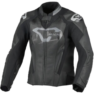 Geaca de piele sport dama MACNA BLITZ Negru 36, 3