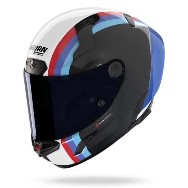 Casca Moto Full-Face X-804 RS Ultra Carbon Gemini 365 Blue/Black/Red, 5