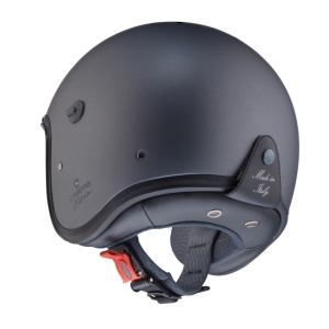 Casca open face (jet) Caberg model Freeride X 91 gun metal (titanium) mat (fibra de sticla) - Gun metal (titanium) mat , XL (61/62cm), 3
