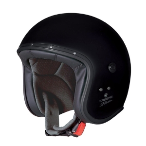 Casca open face (jet) Caberg model Freeride X 17 negru mat (fibra de sticla) - Negru mat , L (59/60cm)