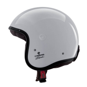 Casca open face (jet) Caberg model Freeride X A1 alb lucios (fibra de sticla) - Alb lucios , XXL (63/64cm)