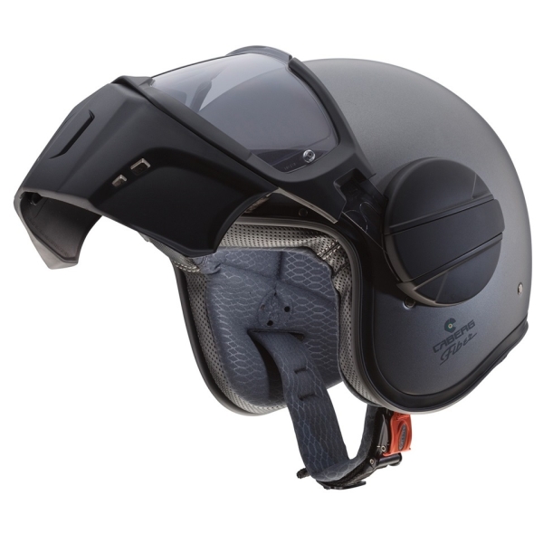 Casca Caberg model Ghost X 91 gun metal (titanium) mat - fibra de sticla - omologare noua: ECE 22.06 - Gun metal (titanium) mat , XXL (63/64cm), 2