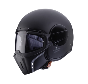 Casca Caberg model Ghost negru mat - fibra de sticla - Negru mat , L (59/60cm)