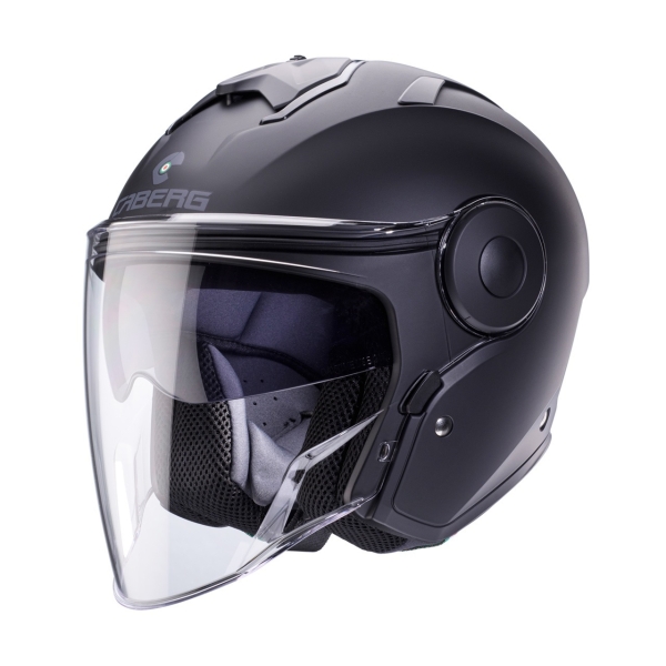 Casca open face (jet) Caberg model Soho SV 17 negru mat - Negru mat , XL (61/62cm), 5