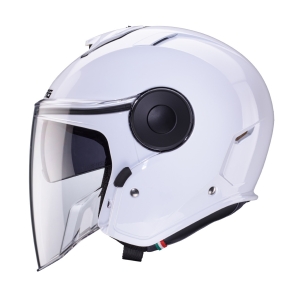 Casca open face (jet) Caberg model Soho SV A1 alb lucios - Alb lucios , M (57/58cm)