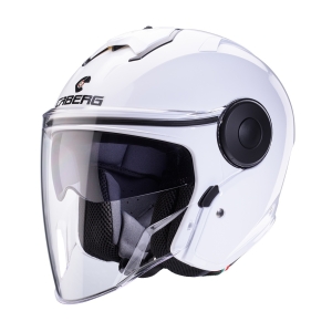 Casca open face (jet) Caberg model Soho SV A1 alb lucios - Alb lucios , L (59/60cm)