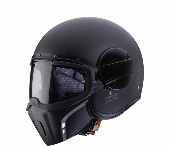 Casca Caberg model Ghost negru mat - fibra de sticla - Negru mat , M (57/58cm), 3