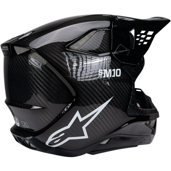 Casca cross-enduro ALPINESTARS SUPERTECH S-M10 CARBON FIM2 2026, 3