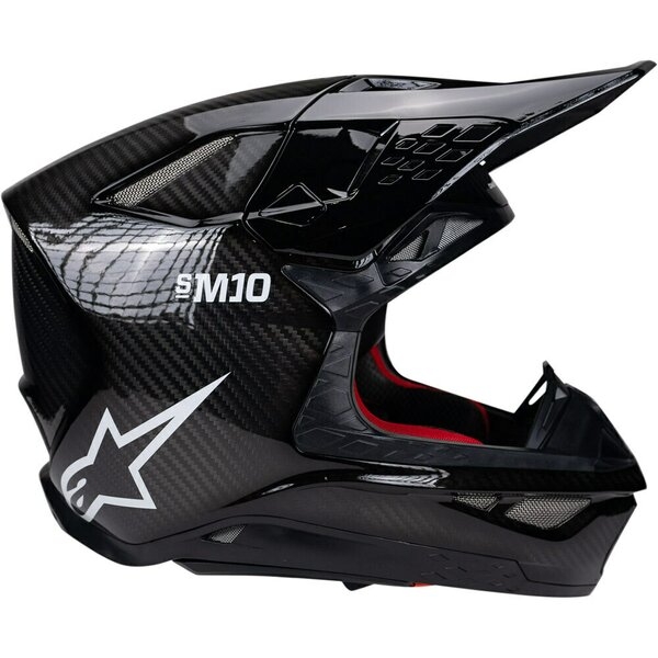 Casca cross-enduro ALPINESTARS SUPERTECH S-M10 CARBON FIM2 2026, 9