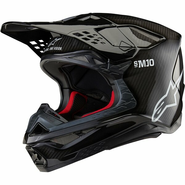 Casca cross-enduro ALPINESTARS SUPERTECH S-M10 CARBON FIM2 2026, 2