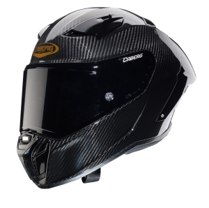 Viziera neagra (10%) casca integrala Caberg model Drift Evo II fibra sticla – Drift Evo II Carbon Pro - GP01 carbon (neomologata) - tear off ready, 3