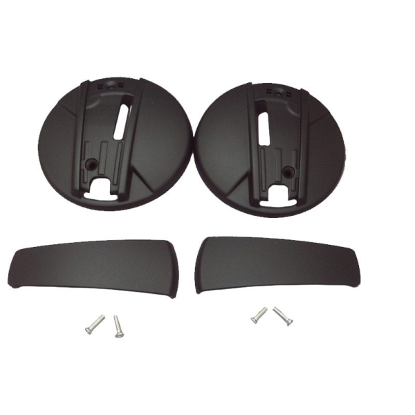 Kit capace mecanism viziera casca Caberg model Ghost - Ghost X - culoare: negru mat