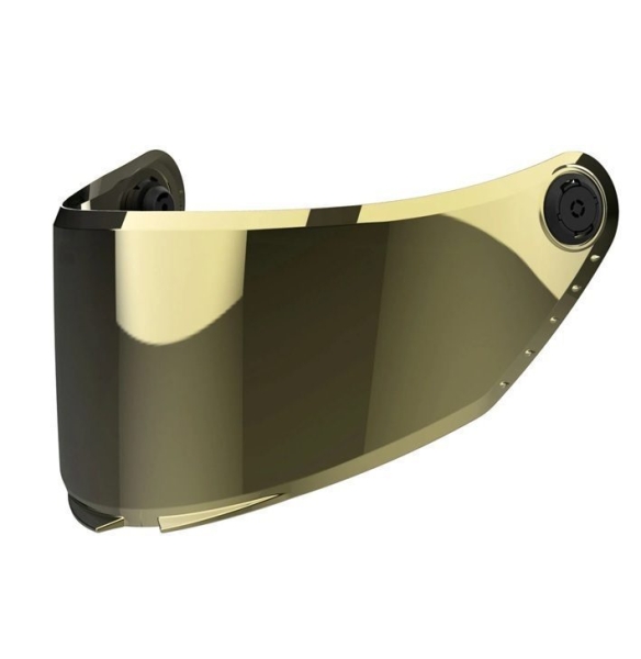 Viziera iridium (tip gold - auriu) casca integrala Axxis Hawk SV  - Panther SV - (tip MT-V-31 – DKS429) – Max Vision