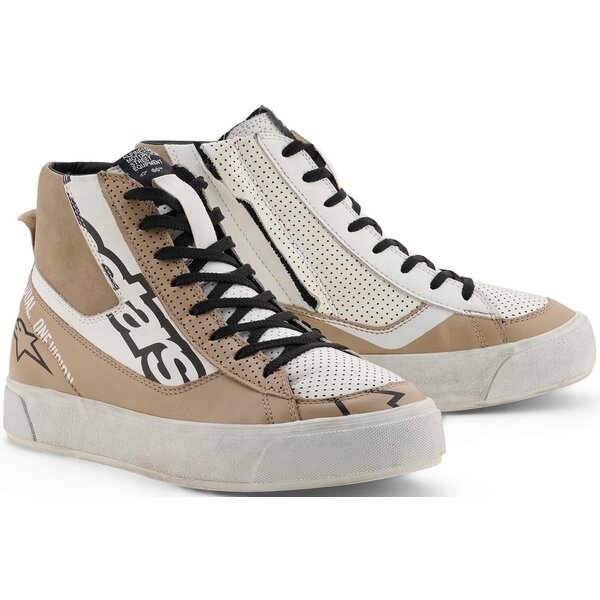 Ghete moto dama ALPINESTARS STELLA STATED FLAIR Negru/Alb 36, 4