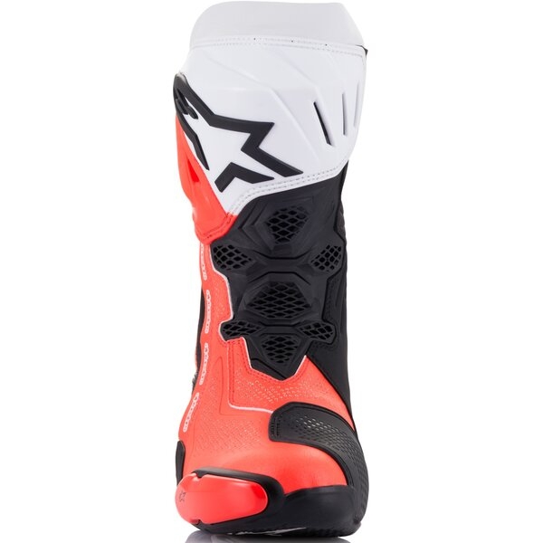 Cizme moto race ALPINESTARS SUPERTECH R VENTED 45 Alb/Gri/Negru, 7